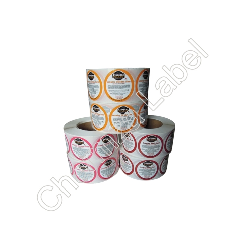 Printing Self Adhesive Labels, Customized Sauce Bottle Labels